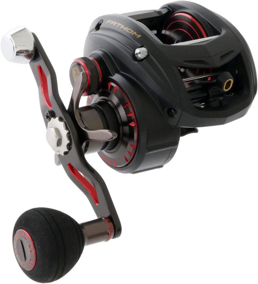 Carretilha perfil baixo Penn Fathom FTH400LPHS com corpo em metal