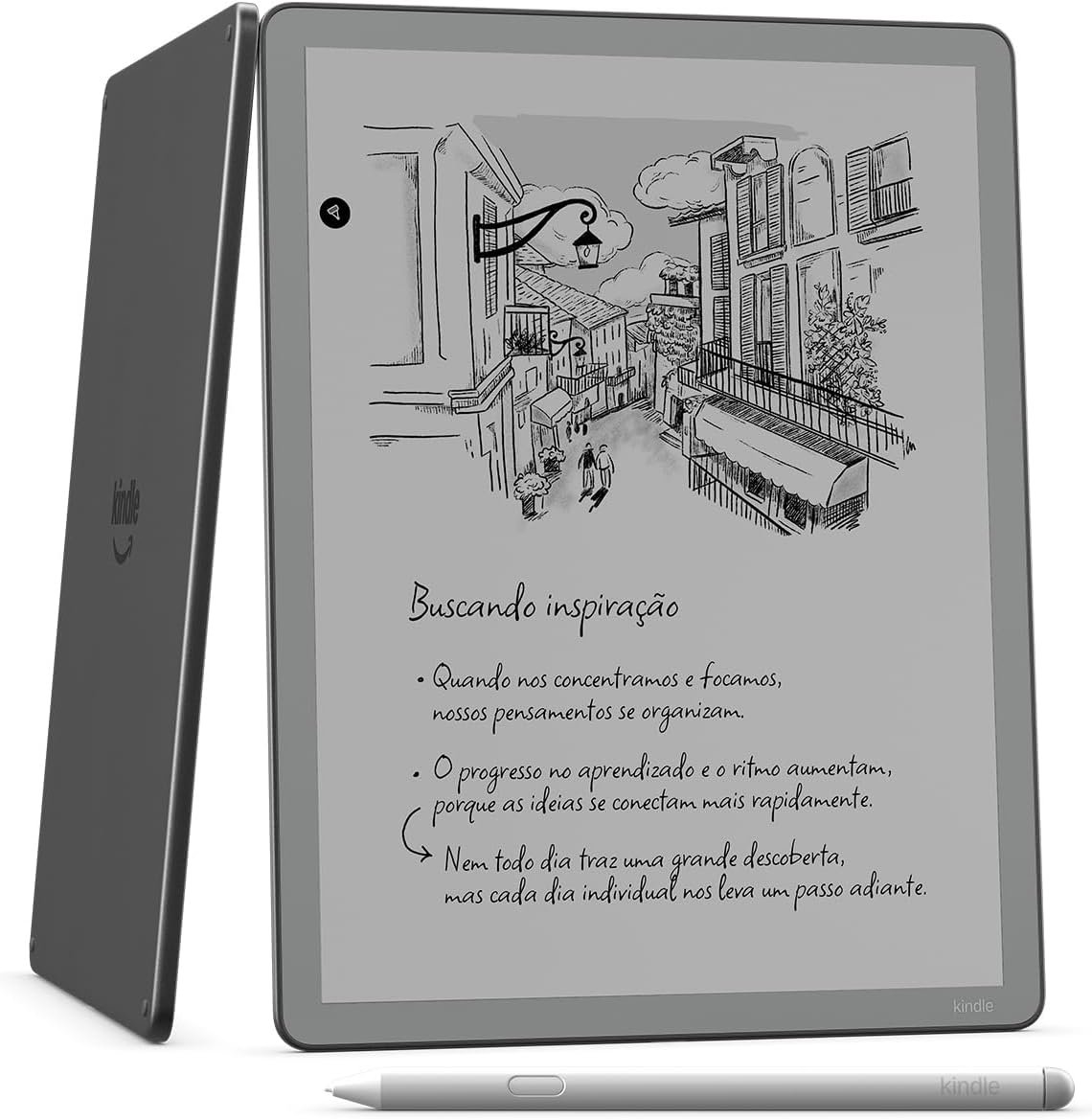 Kindle Scribe sem luz frontal de 11 polegadas com autonomia de ate 16 semanas