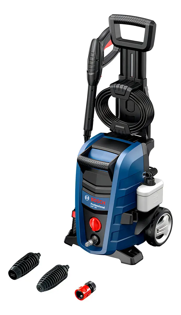 Lavadora de alta pressão Bosch GHP 180 compacta de 8 quilos com alça dobrável