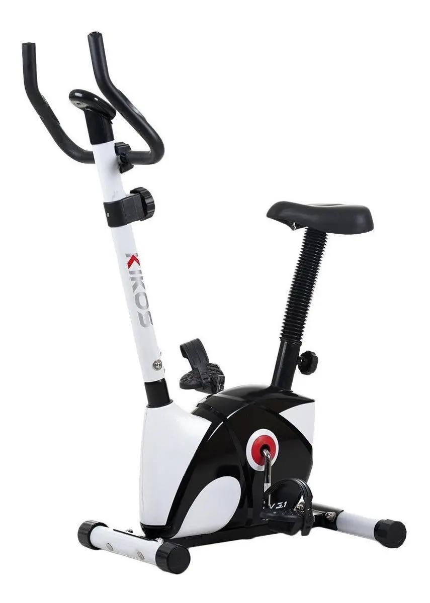 Bicicleta ergometrica vertical Kikos KV3.1I com sistema magnetico silencioso
