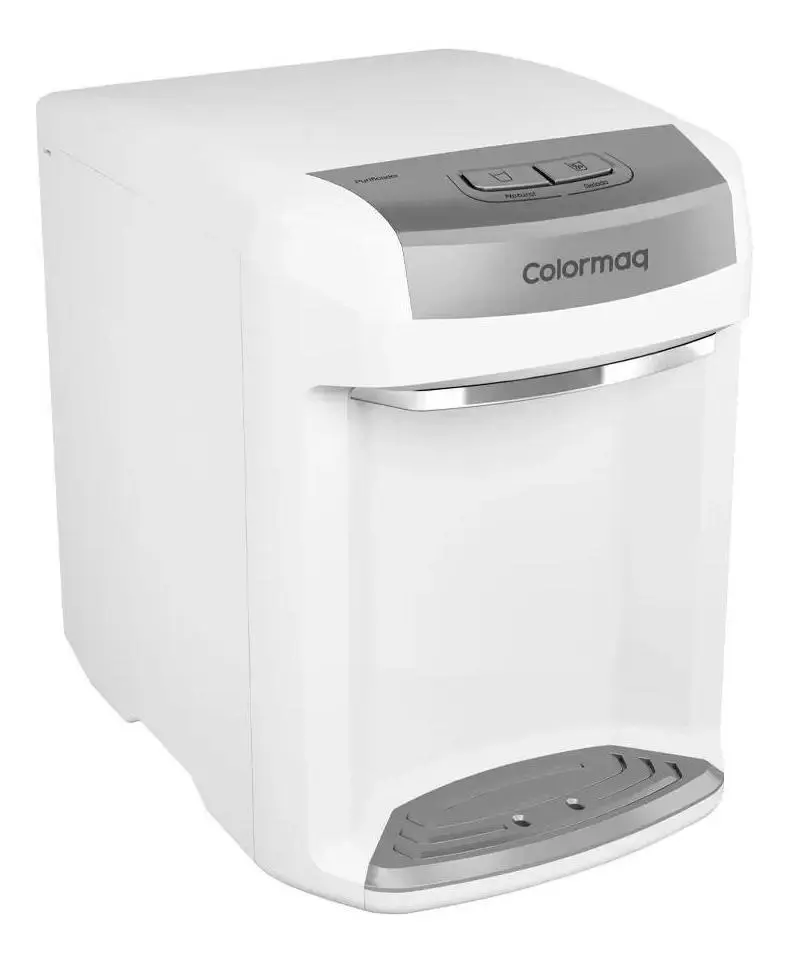 Purificador de agua Colormaq Puraq compacto na cor grafite