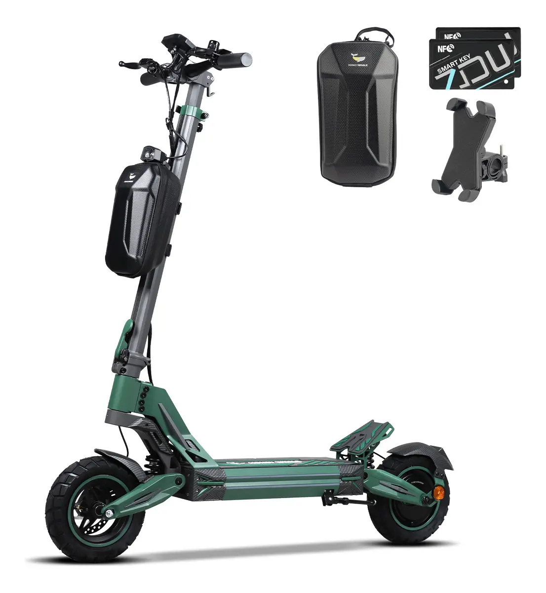 Patinete elétrico Honeywhale G2 Pro 1200 W com pneu a vácuo
