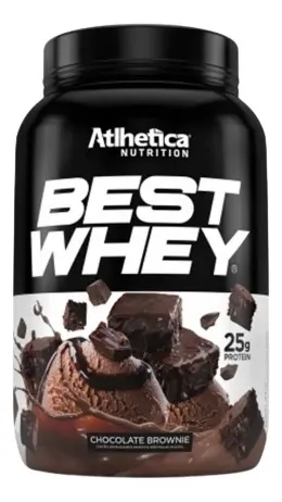 Pote de whey protein Atlhetica Nutrition Best Whey 900g