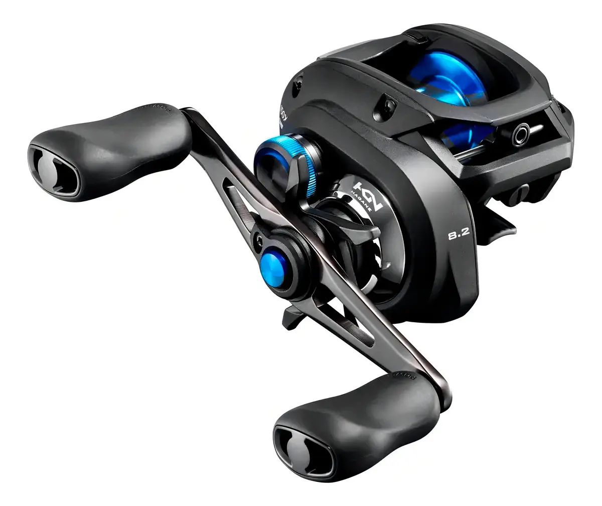 Carretilha Shimano SLX XT A com corpo Hagane em alumínio