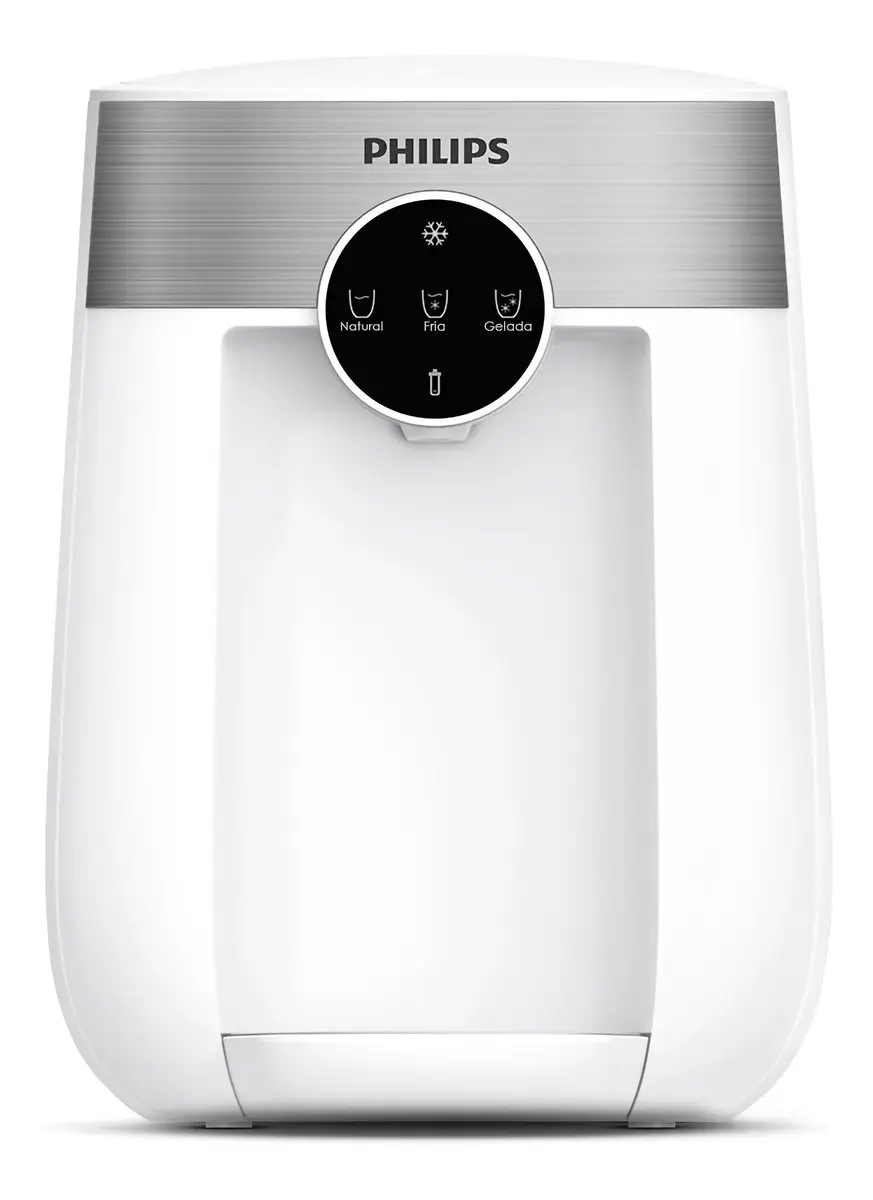 Purificador de agua Philips ADD5926 com reservatorio de 2,2 litros e painel touch