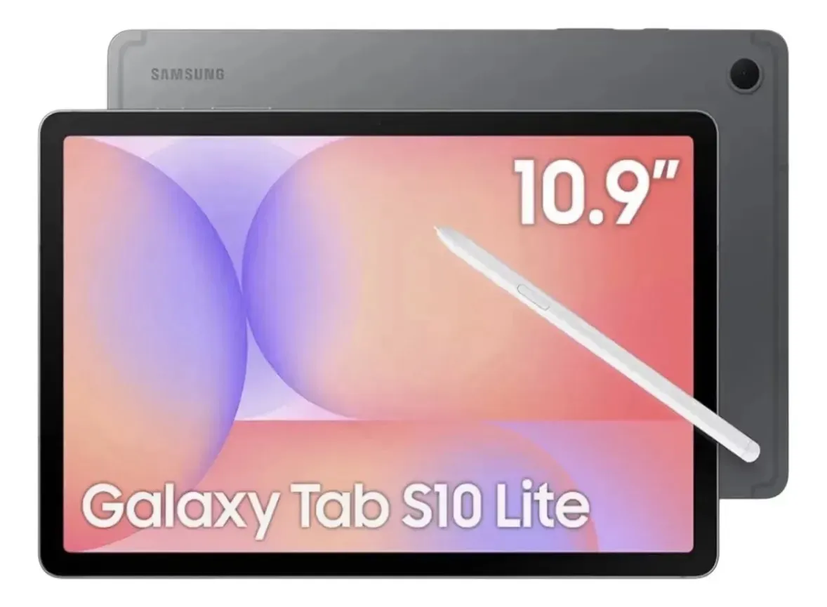 Tablet Samsung Galaxy Tab S10 Lite com S Pen e capa magnética
