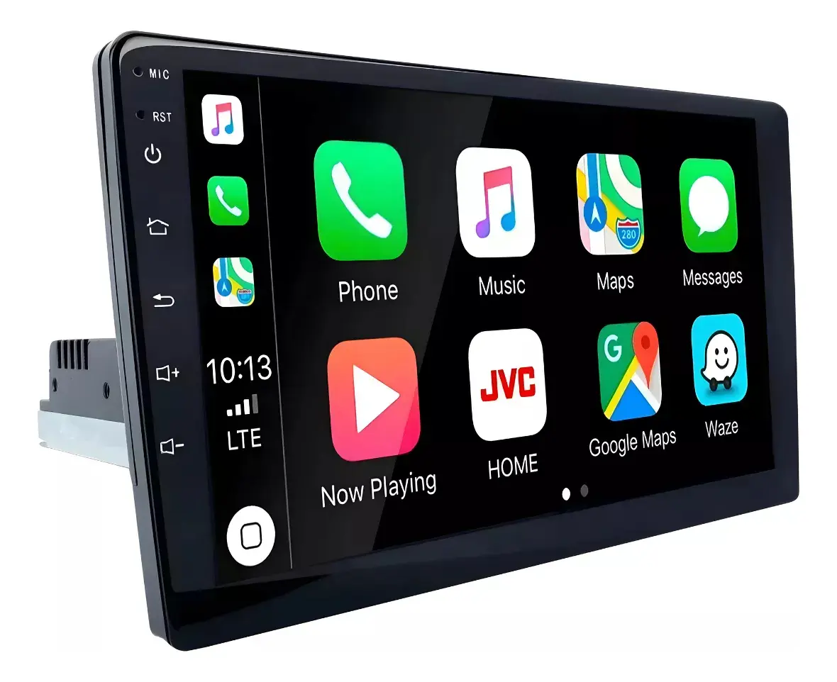 Central multimídia H-Tech HT-9623CA de 9 polegadas com Android 12 e CarPlay