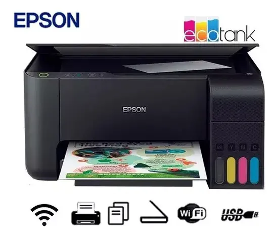Impressora multifuncional Epson EcoTank L3250, a mais vendida do Brasil