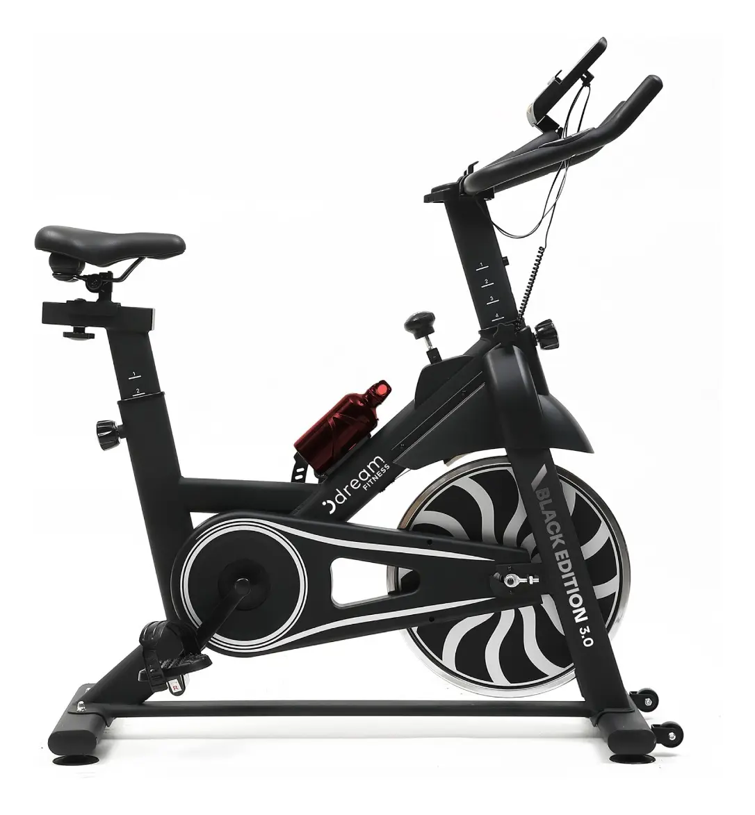 Bicicleta ergometrica Dream Fitness Spinning Black Edition preta