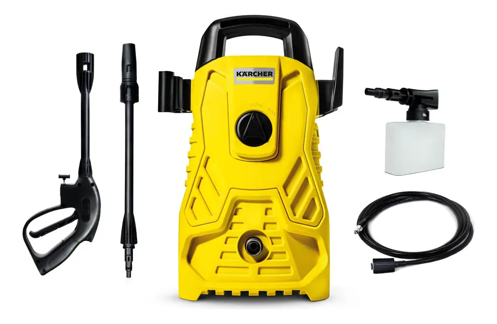 Lavadora de alta pressão Kärcher Compacta com dispensador de detergente