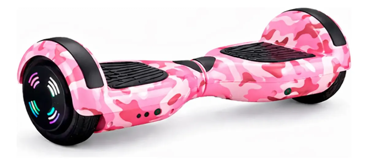 Hoverboard Smart Balance 6.5 com 6 kg, recarga em 2 horas e Bluetooth