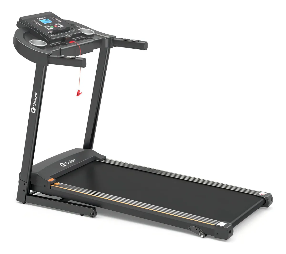 Esteira ergometrica eletrica Gallant Elite com motor de 2,5 HP, 14 km/h e suporte de 120 kg