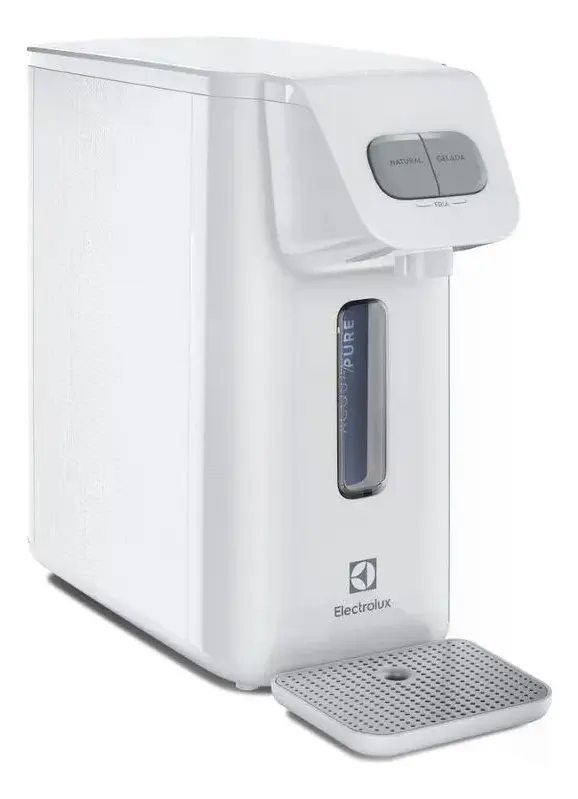 Purificador de agua Electrolux PE15P com painel de botao e duas temperaturas