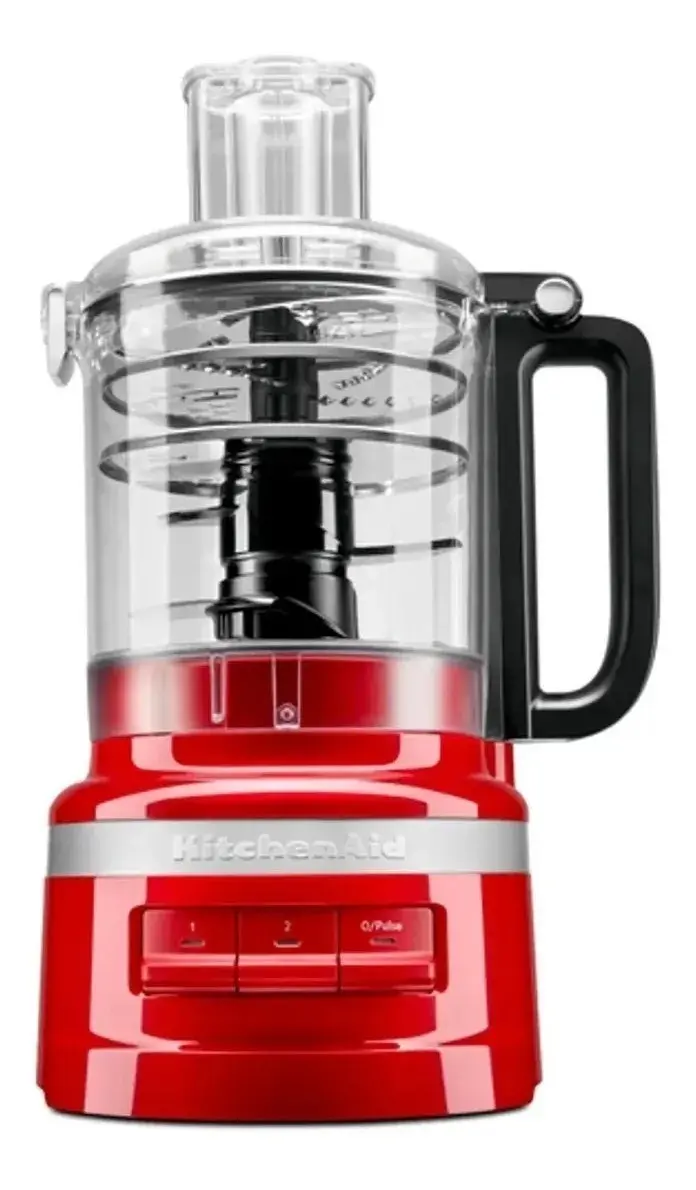 Processador de alimentos KitchenAid vermelho Empire Red com tigela de 2,1 litros